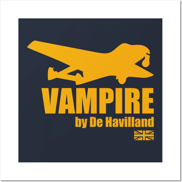 De Havilland Vampire Wall Art by TCP